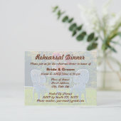 Postale Carte de repas de répétition de mariage au pré de (Debout devant)