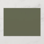 Postale Carte de réponse QR Code de mariage moderne simple (Devant)