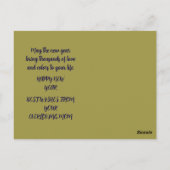 POSTALE CARTE DE REPRÉSENTATION 2026 (Dos)