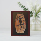 Postale Carte de rêve Lizard Goanna (Debout devant)