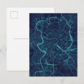 Postale Carte de Rome (Devant / Derrière)