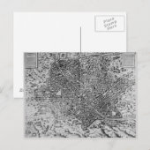 Postale Carte de Rome, 1579 (Devant / Derrière)