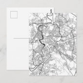 Postale Carte de Rome Italie (Devant / Derrière)