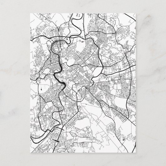 Postale Carte de Rome Italie (Devant)