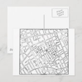 POSTALE CARTE DE RUES (Devant / Derrière)