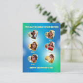 Postale Carte de Saint Valentin pour un Bachelorette (Debout devant)