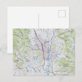 Postale Carte de Sainte-Hélène, Californie (Devant / Derrière)