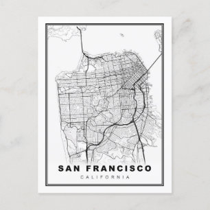 Postale Carte de San Francisco