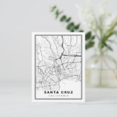 Postale Carte de Santa Cruz (Debout devant)