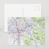 Postale Carte de Santa Rosa, Californie (Devant / Derrière)