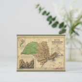 Postale Carte de São Paulo, Brésil (1886) (Debout devant)