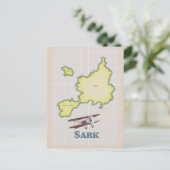 Postale carte de Sark vintage (Debout devant)