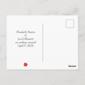 Postale Carte de sauvegarde de date d'art populaire mexica (Dos)