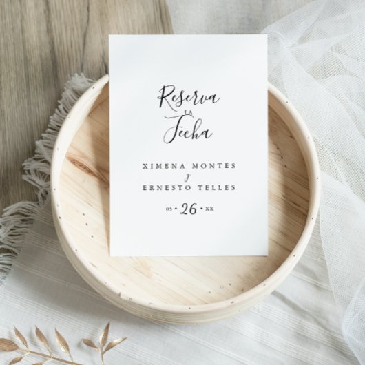 Postale Carte de sauvegarde de date simple