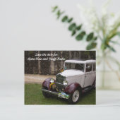 Postale Carte de sauvegarde de la date (Debout devant)