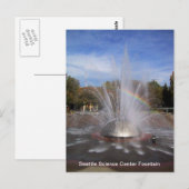 Postale Carte de Seattle Science (Devant / Derrière)