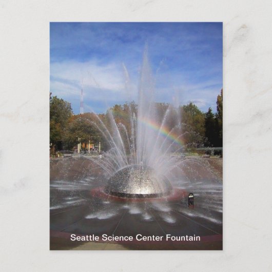 Postale Carte de Seattle Science (Devant)