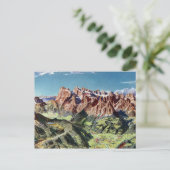 Postale Carte de secours des Dolomites vintages Italie (Debout devant)