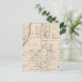 Postale Carte de section du comté de T16S R23E Tulare (Debout devant)