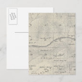 Postale Carte de section du comté de T20S R28E Tulare (Devant / Derrière)