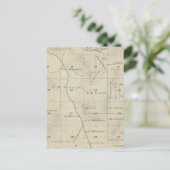 Postale Carte de section du comté de T23S R29E Tulare (Debout devant)