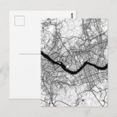 Postale Carte de Séoul Corée du Sud (Devant / Derrière)