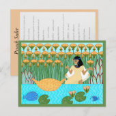 Postale Carte de séquestre (Devant / Derrière)