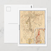 Postale Carte de Simla & Jutogh, Inde britannique. (Devant / Derrière)