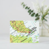 Postale Carte de Singapour (Debout devant)