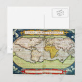 Postale Carte de Sir Francis Drake (Devant / Derrière)