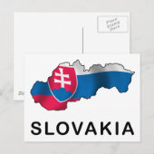 Postale Carte De Slovaquie (Devant / Derrière)