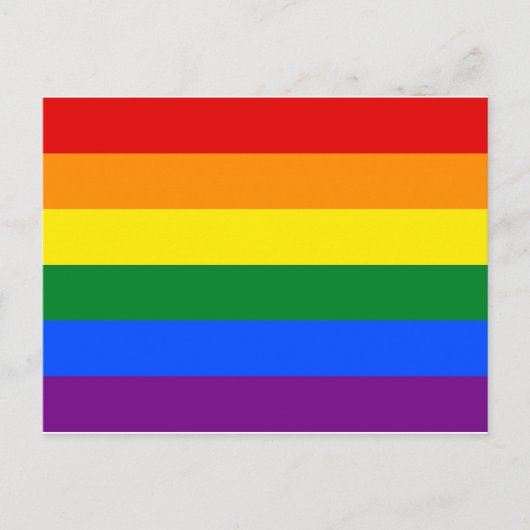 Postale Carte de soutien LGBT (Devant)