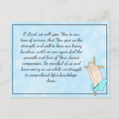 Postale Carte de souvenir pour funérailles ou souvenir com (Dos)