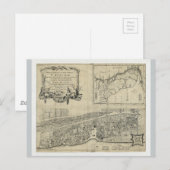 Postale Carte de St. Augustine Florida (1764) (Devant / Derrière)