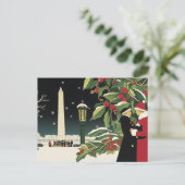 Postale Carte de style Art déco Washington DC (Debout devant)