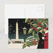 Postale Carte de style Art déco Washington DC (Devant / Derrière)