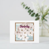 Postale Carte de sympathie (Debout devant)