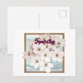 Postale Carte de sympathie (Devant / Derrière)