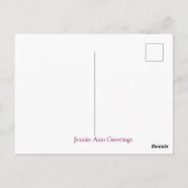 Postale Carte de sympathie (Dos)