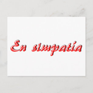 Postale Carte de sympathie