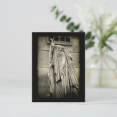 Postale Carte de sympathie funéraire de douleur et de doul (Debout devant)