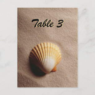 Postale Carte de table Beach Serenity