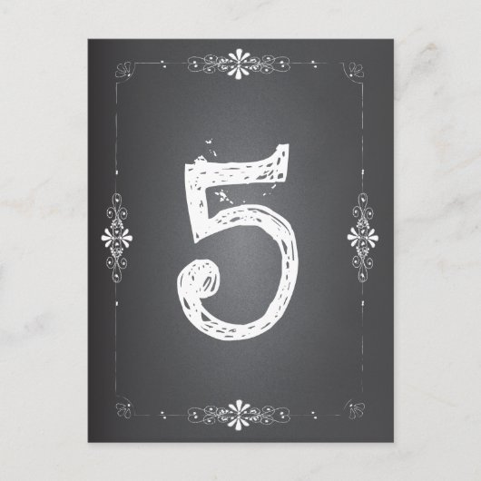 Postale Carte de table Mariage de tableau (Devant)