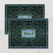 Postale Carte de table TriompheL Marda (Devant / Derrière)