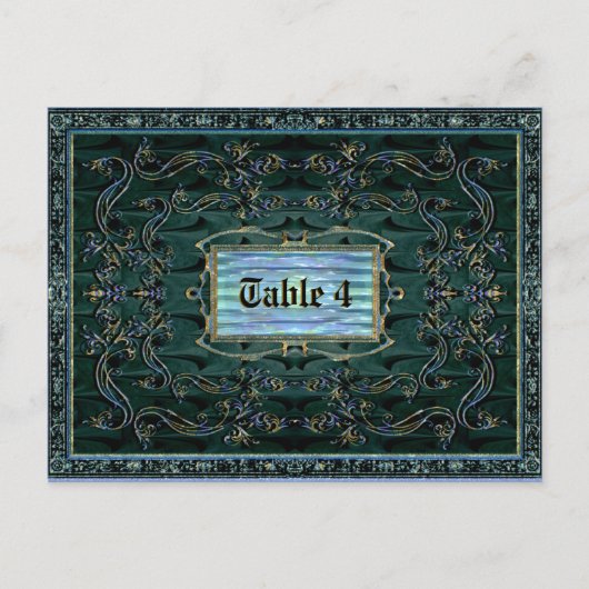 Postale Carte de table TriompheL Marda (Devant)