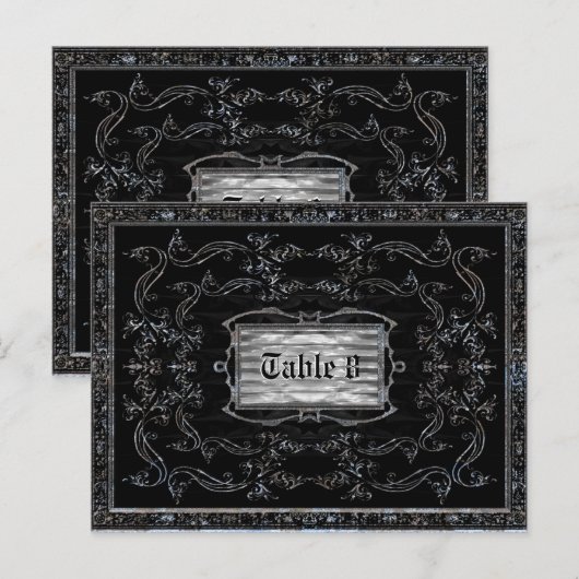 Postale Carte de table TriompheL Raven (Devant / Derrière)