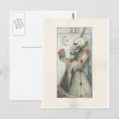 Postale carte de tarot de mort murphy dominic (Devant / Derrière)