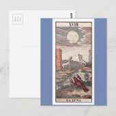 Postale Carte de tart La luna (Devant / Derrière)