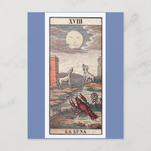 Postale Carte de tart La luna