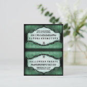 Postale Carte de tente de nourriture pour friandises d'Hal (Debout devant)